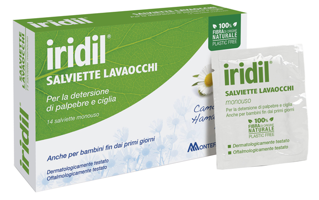 IRIDIL LAVAOCCHI 14 SALVIETTE MONOUSO - Fontenova srl