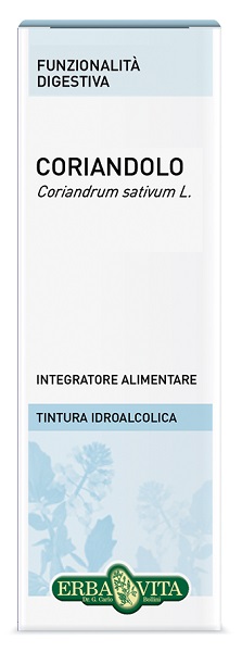 CORIANDOLO SEMI TINTURA IDROALCOLICA 50 ML EBV - Fontenova srl