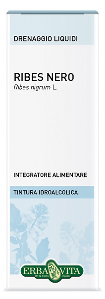 RIBES NERO FOGLIE SOLUZIONE IDROALCOLICA 50 ML EBV - Fontenova srl