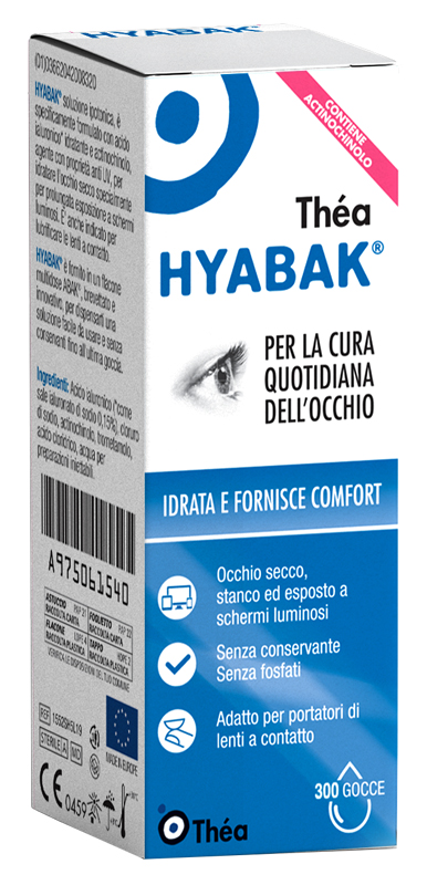 HYABAK SOLUZIONE OFTALMICA 10 ML - Fontenova srl