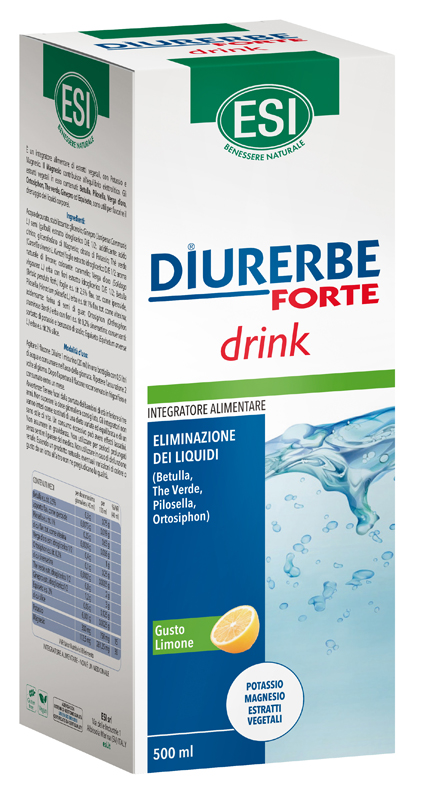 ESI DIURERBE FORTE DRINK LIMONE 500 ML - Fontenova srl