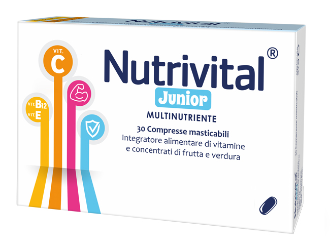 NUTRIVITAL JUNIOR 30 COMPRESSE - Fontenova srl