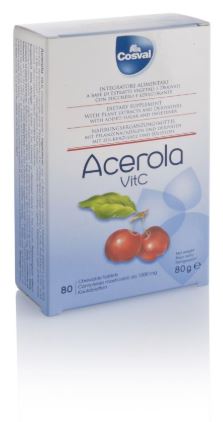 ACEROLA VITAMINA C 80 TAVOLETTE - Fontenova srl