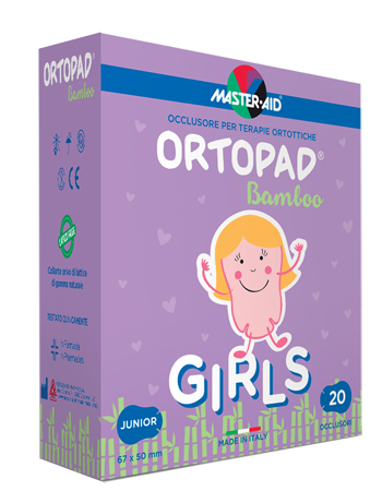 CEROTTO OCULARE PER ORTOTTICA ORTOPAD GIRLS JUNIOR 5X6,7 20 PEZZI - Fontenova srl