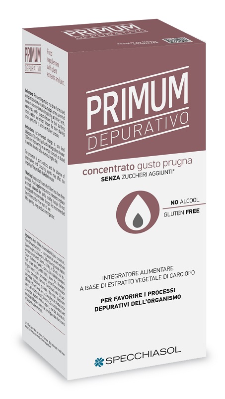 PRIMUM DEPURATIVO PRUGNA 250 ML - Fontenova srl