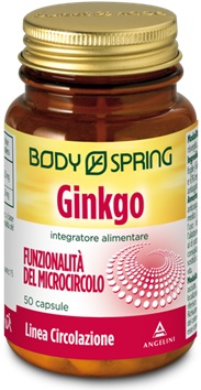 BODY SPRING GINKGO BILOBA 50 CAPSULE - Fontenova srl
