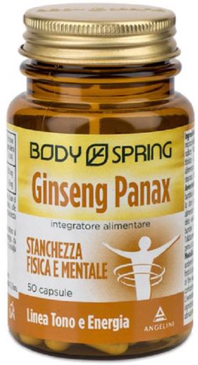 BODY SPRING GINSENG 50 CAPSULE - Fontenova srl