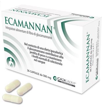 ECAMANNAN 36 CAPSULE 500 MG - Fontenova srl