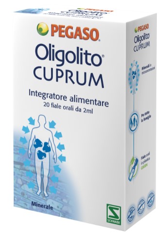 OLIGOLITO CUPRUM 20 FIALE 2 ML - Fontenova srl