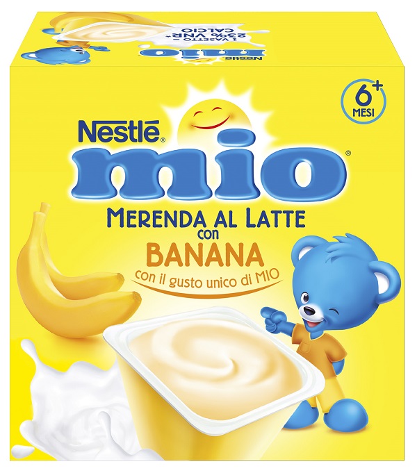 MIO MERENDA BANANA 4 X 100 G - Fontenova srl