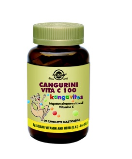 CANGURINI VITAMINA C 100 COMPRESSE MASTICABILI - Fontenova srl