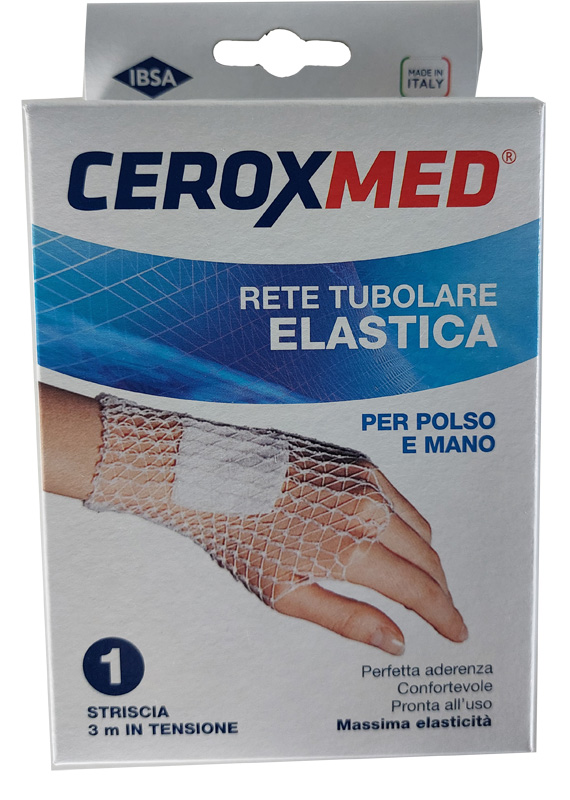 CEROXMED RETE TUBOLARE CALIBRO 3 MANO/POLSO 3 M 1 PEZZO - Fontenova srl