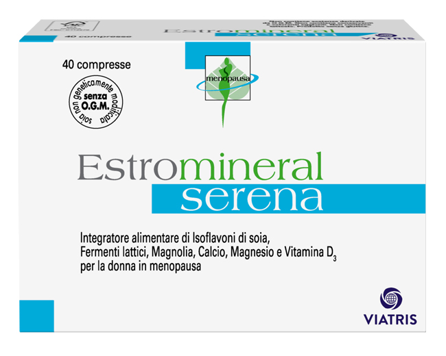 ESTROMINERAL SERENA 40 COMPRESSE - Fontenova srl