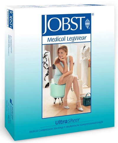 CALZA COMPRESSIVA JOBST ULTRASHEER 15-20MMHG COLLANT ELAST APPL SAB5 ARTICOLO 751160000300 - Fontenova srl