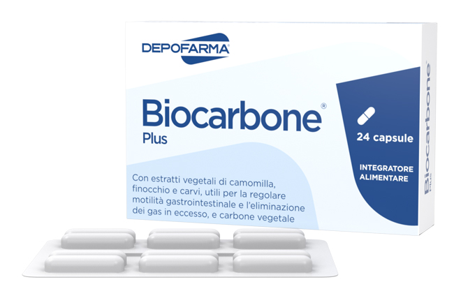 BIOCARBONE PLUS 24 CAPSULE - Fontenova srl