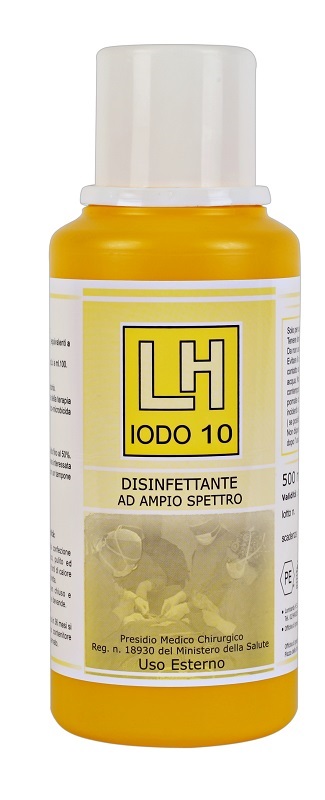 LH IODO 10 DISINFETTANTE CUTE INTEGRA 1 LITRO - Fontenova srl