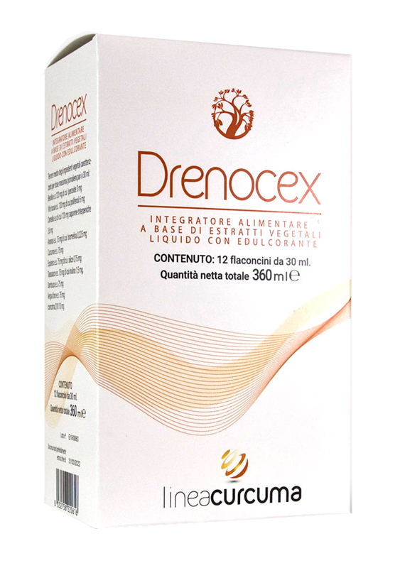 DRENOCEX ABROS 12 FLACONCINI DA 30 ML - Fontenova srl