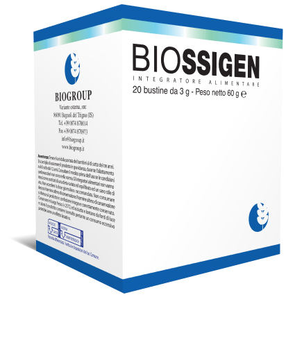 BIOSSIGEN 20 BUSTINE 3 G - Fontenova srl