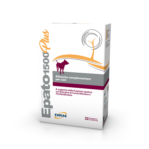 EPATO 1500 PLUS 32 COMPRESSE CANE - Fontenova srl