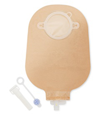 SACCA UROSTOMIA ANATOMICA URO FLANGIA PER CINTURA RUBINETTO DI CHIUSURA DI SICUREZZA NOVA 2 36MM 10 PEZZI+1ATTATORE+TAPPIN - Fontenova srl