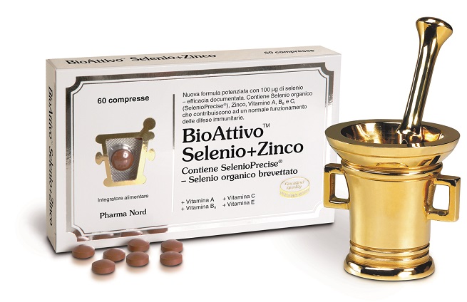 BIOATTIVO SELENIO + ZINCO 60 COMPRESSE - Fontenova srl