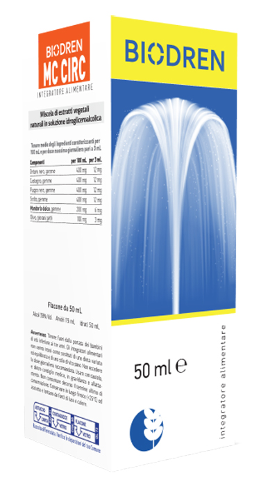 BIODREN MC CIRC SOLUZIONE IDROALCOLICA 50 ML - Fontenova srl
