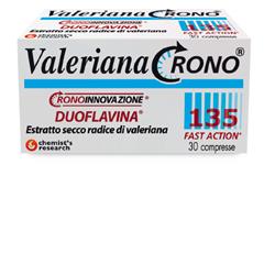 VALERIANA CRONO 135 CON DUOFLAVINA FAST ACTION 30 COMPRESSE - Fontenova srl