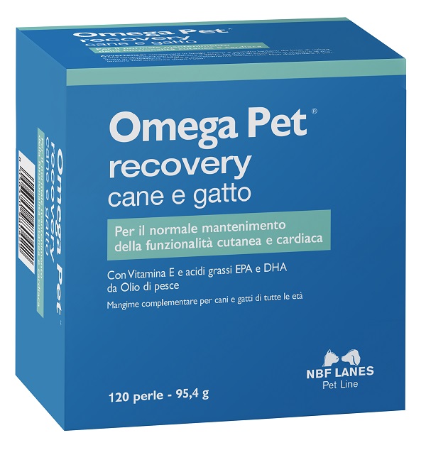 OMEGA PET RECOVERY BLISTER 120 PERLE - Fontenova srl