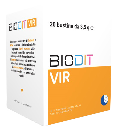 BIODIT VIR 20 BUSTINE DA 3,5 G - Fontenova srl