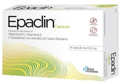 EPACLIN 24 CAPSULE DA 450 MG SENZA GLUTINE NATURALMENTE PRIVO DI LATTOSIO - Fontenova srl