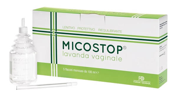 LAVANDA VAGINALE MICOSTOP 5 FLACONI DA 100 ML - Fontenova srl