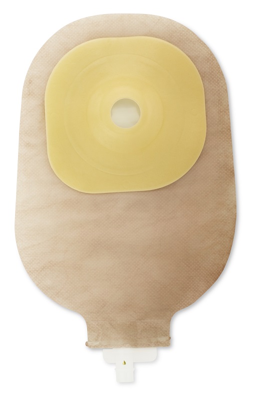 SACCA UROSTOMIA CONVESSA BARRIERA PROTETTIVA AUTOPORTANTE TRASPARENTE RITAGLIABILE 15-38 MIDI 350ML TNT IDROREPELLENTE 10 PEZZI+1 ADATTATORE+10 TAPPINI ESTERNI DI SICUREZZA - Fontenova srl