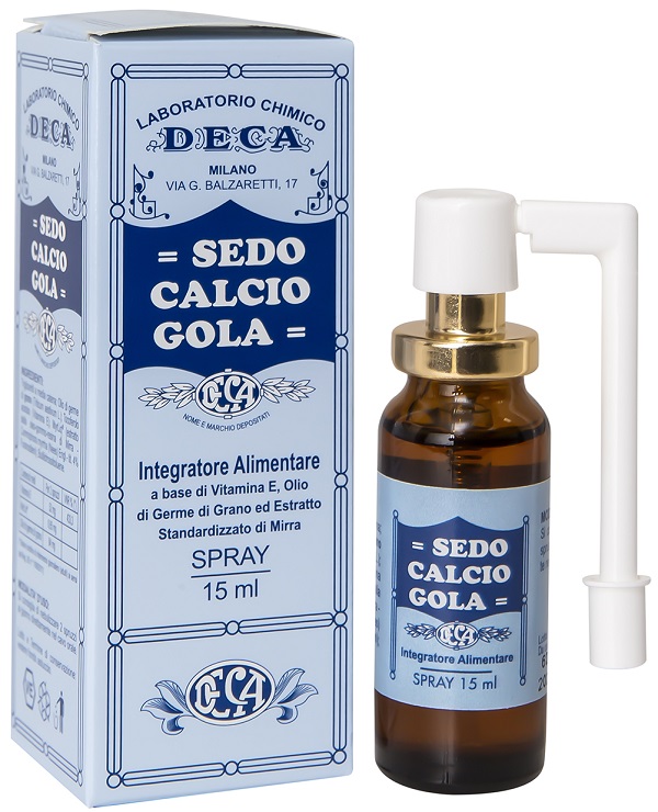 SEDO CALCIO GOLA SPRAY 15 ML - Fontenova srl