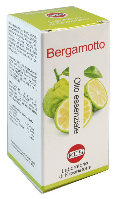 BERGAMOTTO OLIO ESSENZIALE AROMA NATURALE PER PRODOTTO ALIMENTARE 20 ML - Fontenova srl