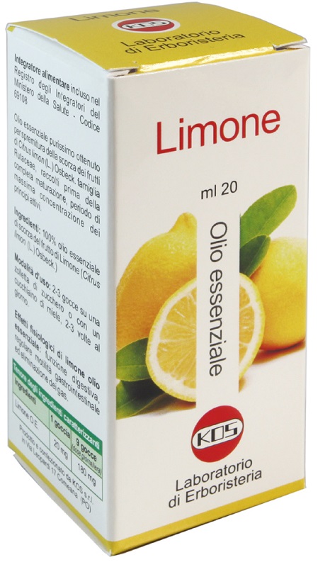 LIMONE OLIO ESSENZIALE 20 ML - Fontenova srl