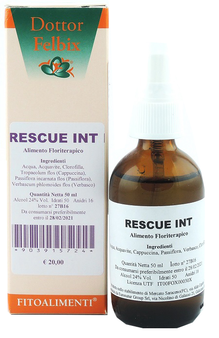RESCUE INT SPRAY 50 ML - Fontenova srl