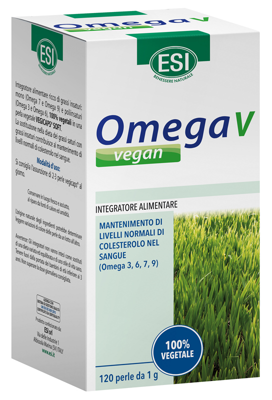 ESI OMEGACTIVE VEGAN 120 VEGICAPSULE - Fontenova srl