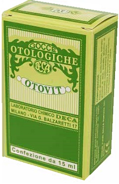 OTOVIT GOCCE OTOLOGICHE 15 ML - Fontenova srl