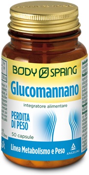 BODY SPRING GLUCOMANNANO 50 CAPSULE - Fontenova srl