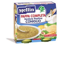 MELLIN PAPPA COMPLETA CONIGLIO 250 G 2 PEZZI - Fontenova srl