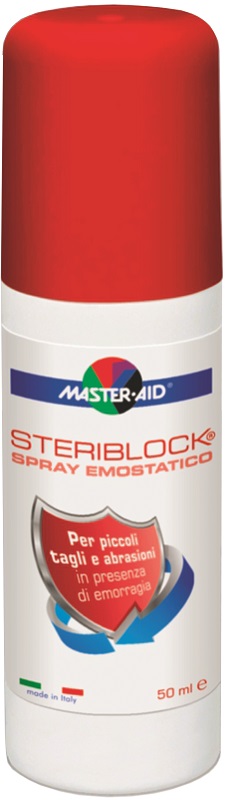 SPRAY EMOSTATICO MASTER-AID STERIBLOCK 50 ML - Fontenova srl