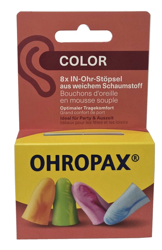 OHROPAX TAPPI AURICOLARE COLOR 8 PEZZI - Fontenova srl