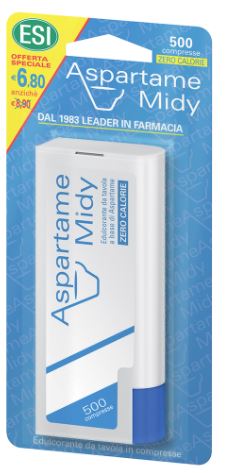 ESI ASPARTAME MIDY 500 COMPRESSE OFFERTA SPECIALE - Fontenova srl