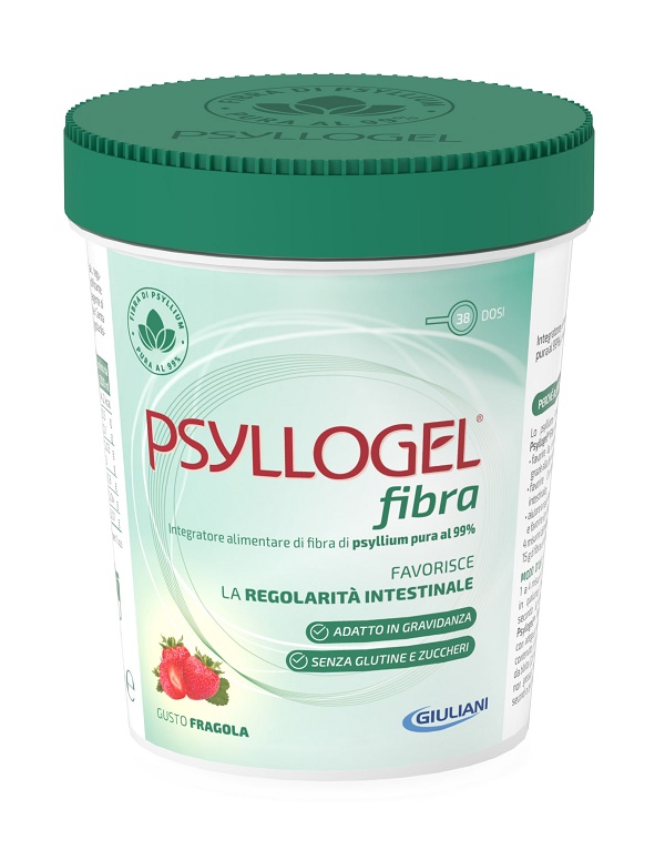 PSYLLOGEL FIBRA FRAGOLA VASO 170 G - Fontenova srl