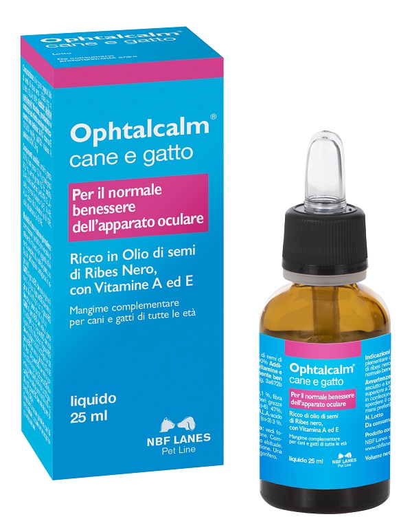 OPHTALCALM GOCCE OLIO 25 ML CON CONTAGOCCE - Fontenova srl