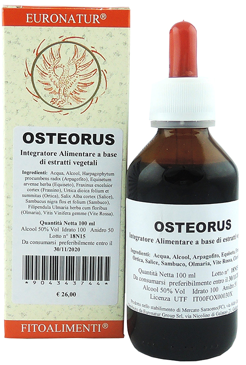 OSTEORUS GOCCE 100 ML - Fontenova srl