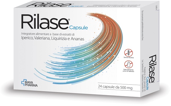 RILASE 24 CAPSULE SENZA GLUTINE NATURALMENTE PRIVO DI LATTOSIO - Fontenova srl