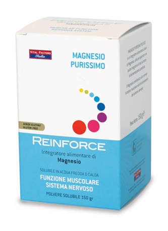 REINFORCE MAGNESIO PURISSIMO 150 G - Fontenova srl