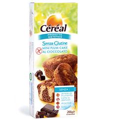 CEREAL MINIPLUMCAKE GOCCE CIOCCOLATO 200 G - Fontenova srl