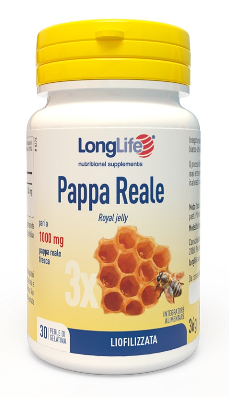 LONGLIFE PAPPA REALE 30 PERLE IN GELATINA - Fontenova srl